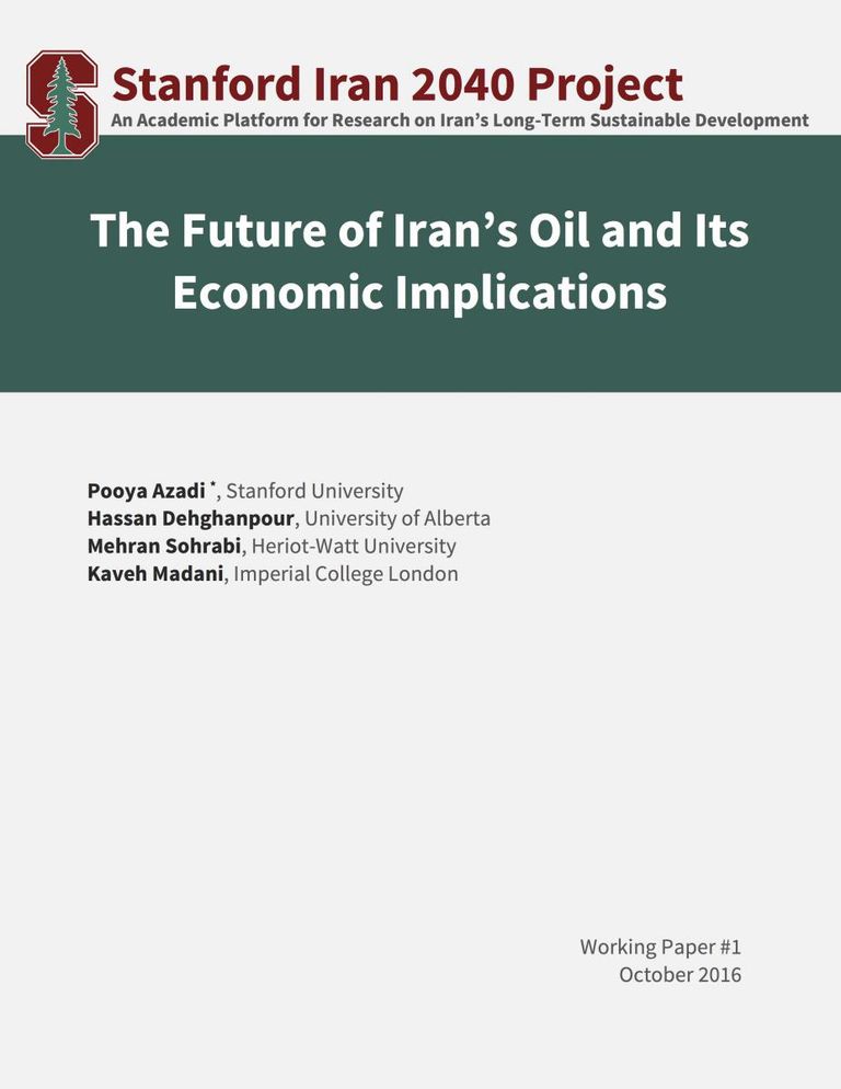 The Future of Iran's Oil and Its Economic Implications